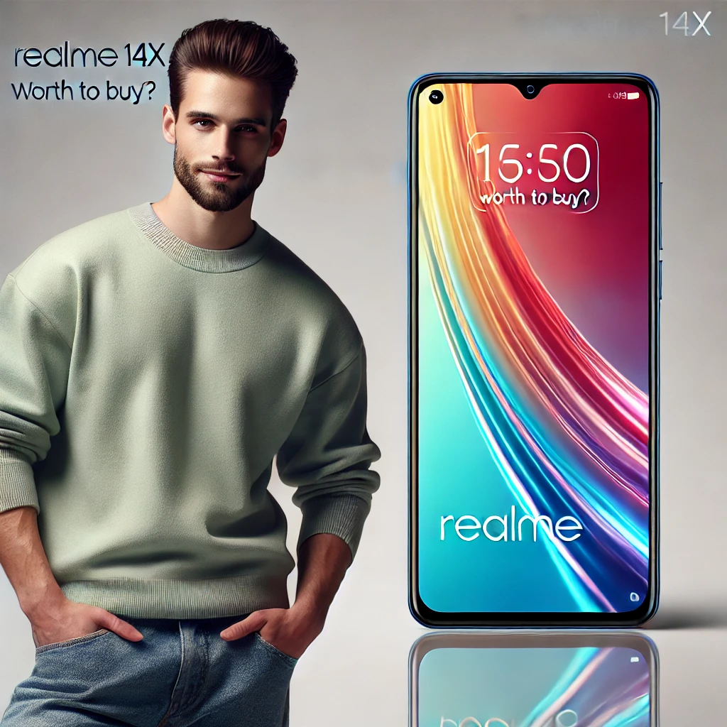 A realme 14x mobile