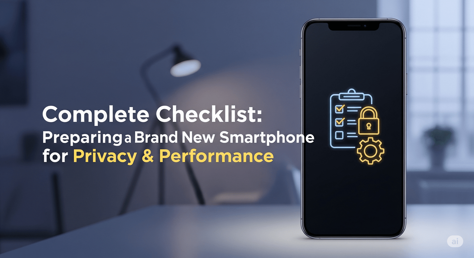 Complete Checklist Preparing a Brand New Smartphone for Privacy & Performance
