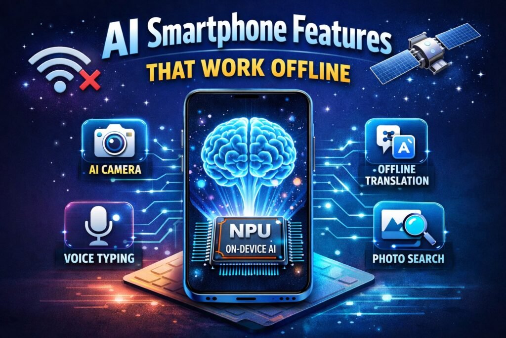 AI smartphone features that work offline